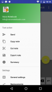 Voice Notebook - input vocale continuo screenshot 7