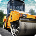 Road Roller Construction Game Icon