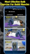 Gym Workout Pro Exercise (Fitness & Bodybuilding) screenshot 2