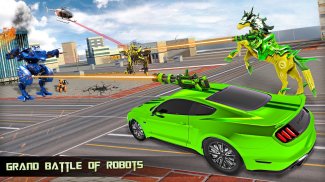 Horse Robot : Robot Car Games screenshot 2