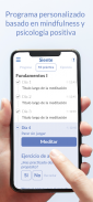 Siente - Mindfulness y psicolo screenshot 2
