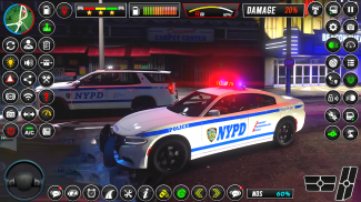 Lusso traffico polizia auto 3d screenshot 2