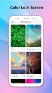 Color Lock Screen - Live Lock Screen screenshot 1