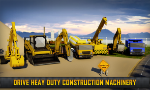 Construction Crane Hill Driver: Cement Truck Games screenshot 0