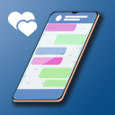 Hey Love Chris: Text Story Icon