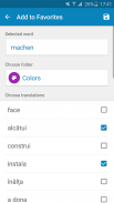 German-Romanian Dictionary screenshot 2