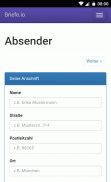 Briefe schreiben als PDF screenshot 4