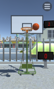Basketball game shooting hoops screenshot 0