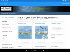 Erdbeben Plus - Karte, Info & Warnungen screenshot 1