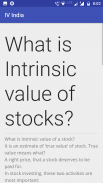 Intrinsic Value Calculator Indian Stock Prediction screenshot 0