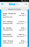 Blue FCU Mobile Banking App screenshot 1
