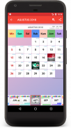 Indonesia Calendar 2018 screenshot 1