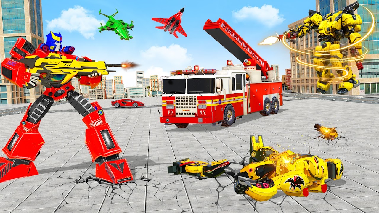 Fire Truck Real Robot Transformation - Загрузить APK для Android | Aptoide