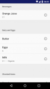Basket Shopping List screenshot 3