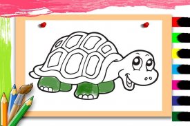 Kids Animal Color & Draw Fun screenshot 0