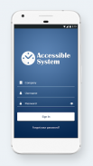 Accessible System screenshot 1