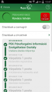 Magyar Posta applikáció screenshot 2
