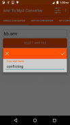 AMR to MP3 Converter screenshot 5