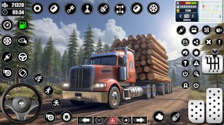 Log Transporter Truck Driving screenshot 6