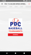 PDC Baseball Tournaments screenshot 1