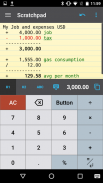 CalcTape Calcolatrice screenshot 0