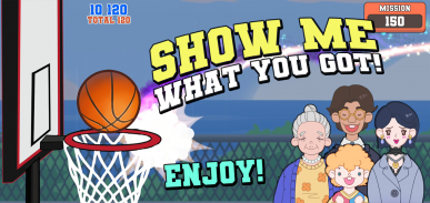 Basketball Slinger screenshot 2