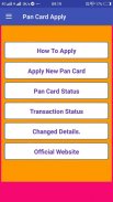 Pan Card Apply Online 2020-2021 screenshot 1