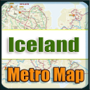 Iceland Metro Map Offline