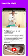Medicos Pediatric:Clinical examination and history screenshot 1