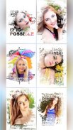 Typography Photo Frames screenshot 2