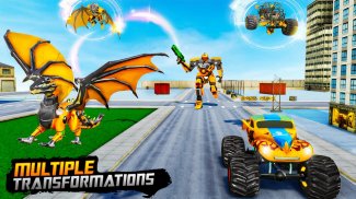 Monster Truck Robot Car Game screenshot 7