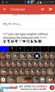 Quick Telugu Keyboard screenshot 5