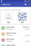 Codeword Puzzles (Crosswords) screenshot 3