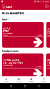 Officiële AFC Ajax voetbal app screenshot 1