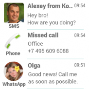 Informer: messages for Wear OS, Fossil, Ticwatch screenshot 0