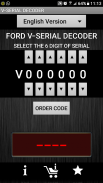 V-Serial Radio Code Decoder screenshot 0
