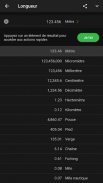 Convertisseur d'unité screenshot 6