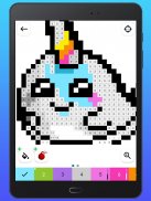 Color by number - Unicorns Pixel Art screenshot 3