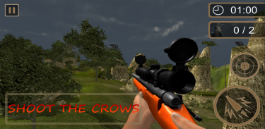 Jungle Sniper Crow Hunter screenshot 0