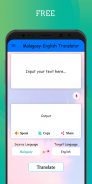 Malagasy - English Translator Free screenshot 0