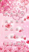 Pink Rose Diamond Theme screenshot 2