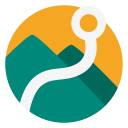 Climb Around Climbing Topo Icon