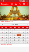 Français Calendrier 2024 screenshot 1
