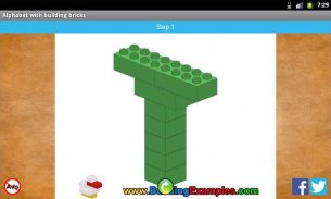 Alphabet with building bricks screenshot 11