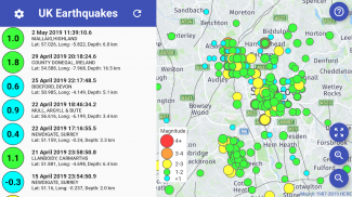 UK Earthquakes screenshot 3