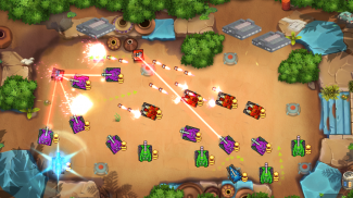 Tank Fun Heroes - Land Forces War screenshot 0