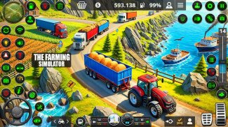 Mega Tractor Driving Simulator screenshot 13