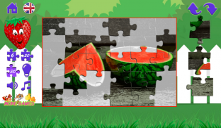 Puzzles for children of berry screenshot 1