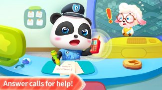 Bebé Panda oficial de policía screenshot 3