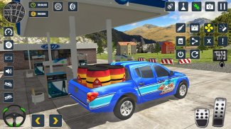 Offroad Pickup Fahrer Cargo Duty screenshot 0